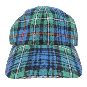 Ingles Buchan MacKenzie Tartan Golf Baseball Hat Cap Adult OS Wool Scotland NEW